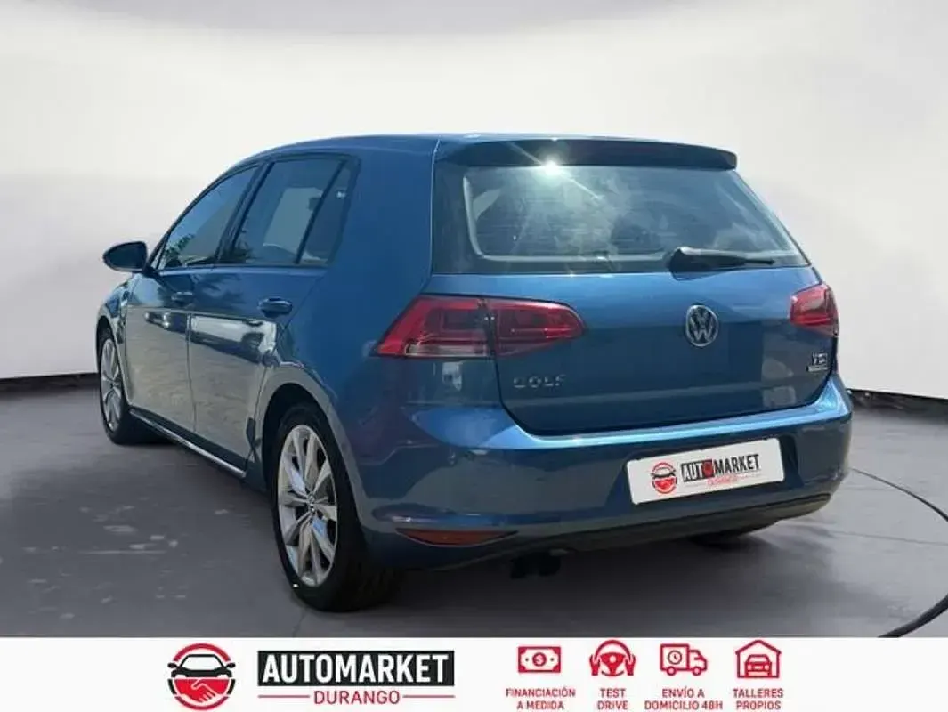 Usado VW Golf VII Advance 122 CV (89 kW) 2013 Azul Utilitario