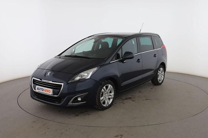 Azul Usado 2015 Peugeot 5008 Allure Monovolumen | 11.199 € (Precio justo) - Imagen 1/3