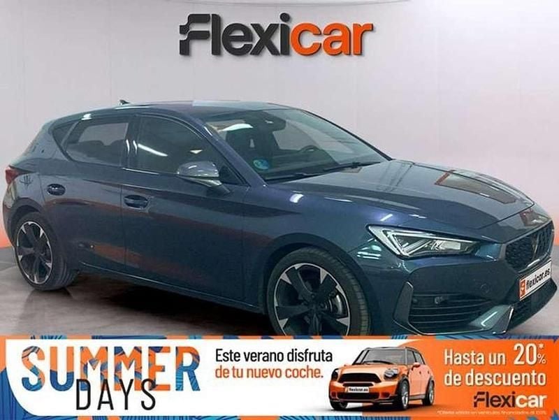 Azul Usado 2023 Cupra Leon Berlina | 21.490 € (Precio justo) - Imagen 1/4
