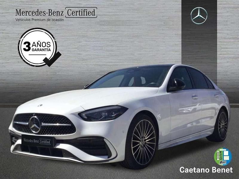 Blanco Usado 2023 Mercedes C220 Berlina | 46.900 € (Caro) - Imagen 1/4