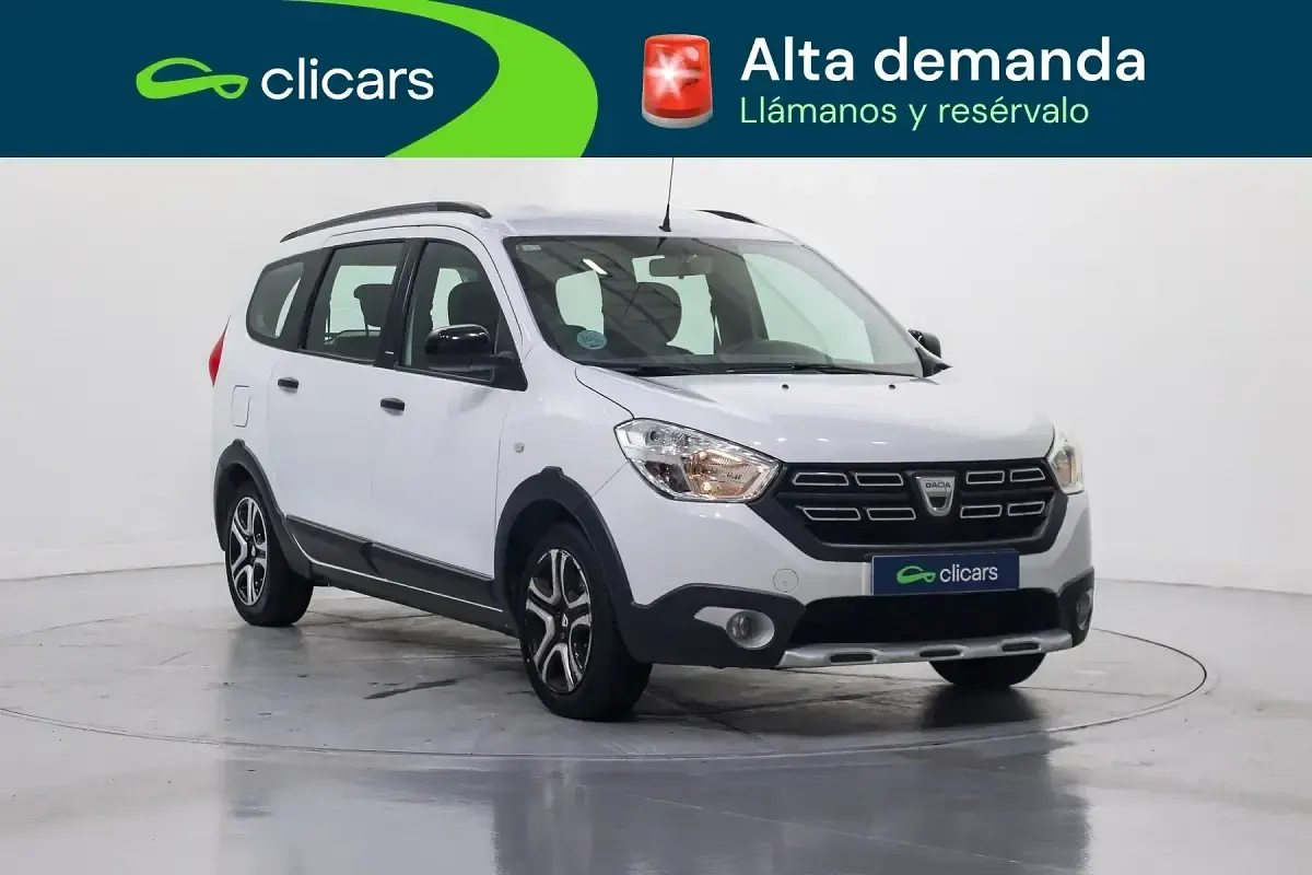 Usado Dacia Lodgy 110 CV (80 kW) 2018 Blanco Monovolumen
