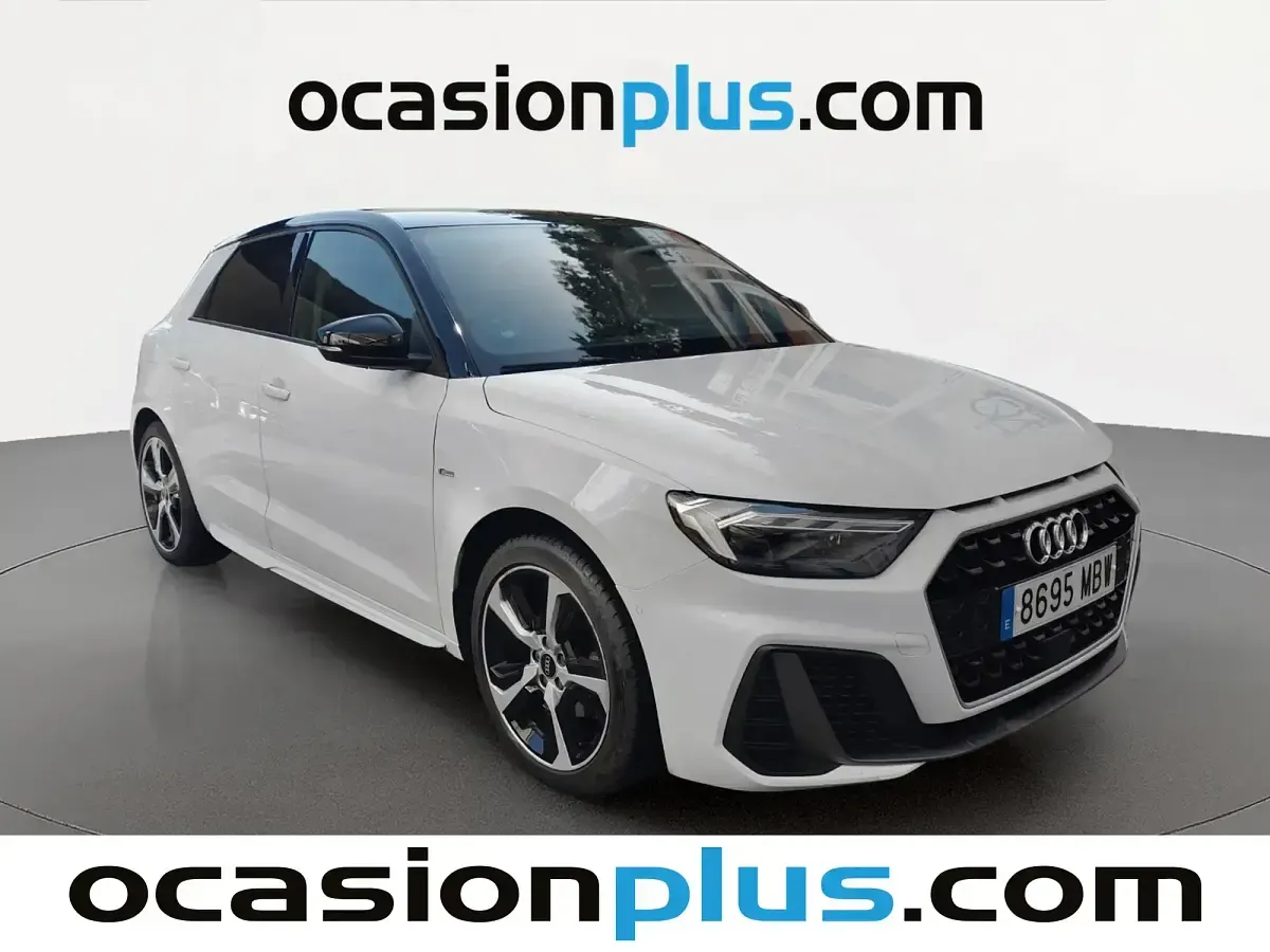 Usado Audi A1 S-Line 110 CV (80 kW) 2022 Blanco SUV