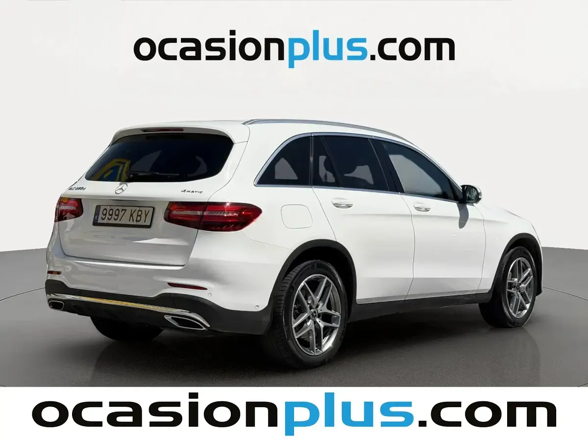 Usado Mercedes GLC250 204 CV (150 kW) 2017 Blanco SUV