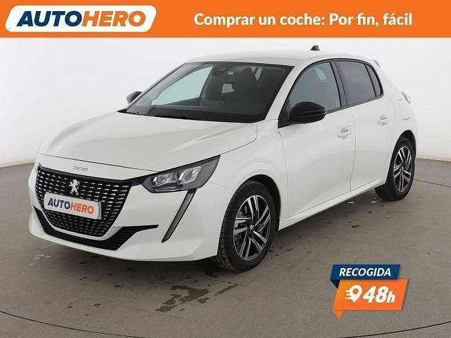 Usado Peugeot 208 Allure 102 CV (75 kW) 2022 Blanco Utilitario
