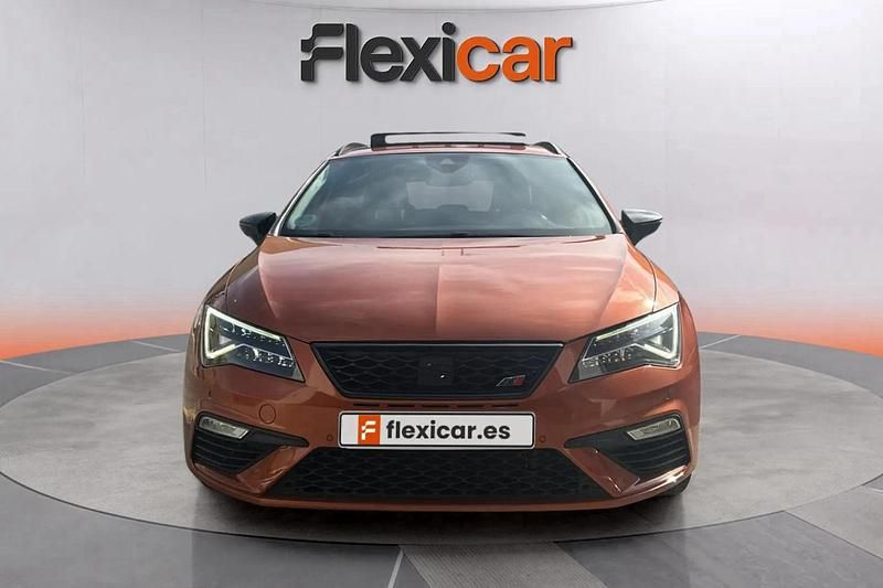 Usado Seat Leon ST CUPRA 300 CV (220 kW) 2018 Naranja Familiar