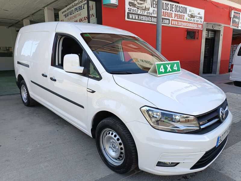 Blanco Usado 2019 VW Caddy Comfortline Monovolumen | 13.500 € (Buen precio) - Imagen 1/4