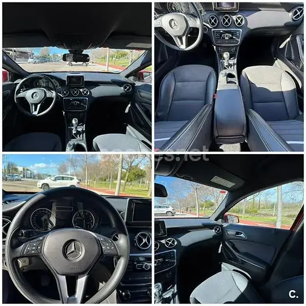 Usado Mercedes A180 Style 122 CV (89 kW) 2013 Rojo Utilitario