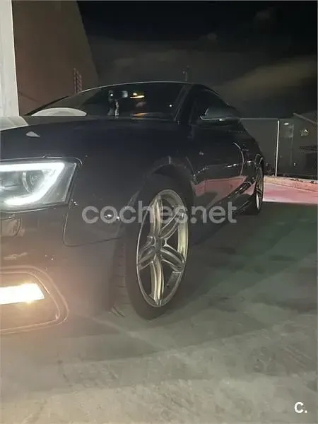 Usado Audi A5 S-Line 177 CV (130 kW) 2014 Gris / plata Coupe