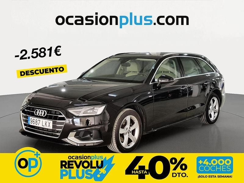Usado Audi A4 Advanced Plus 150 CV (110 kW) 2020 Negro Familiar