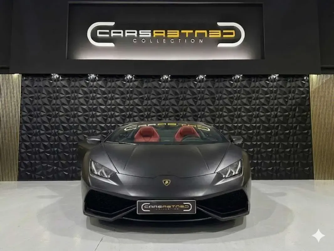 Usado Lamborghini Huracán 610 CV (448 kW) 2018 Negro Descapotable