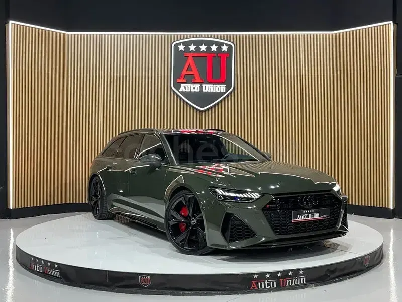 Usado Audi RS6 600 CV (441 kW) 2021 Verde Familiar