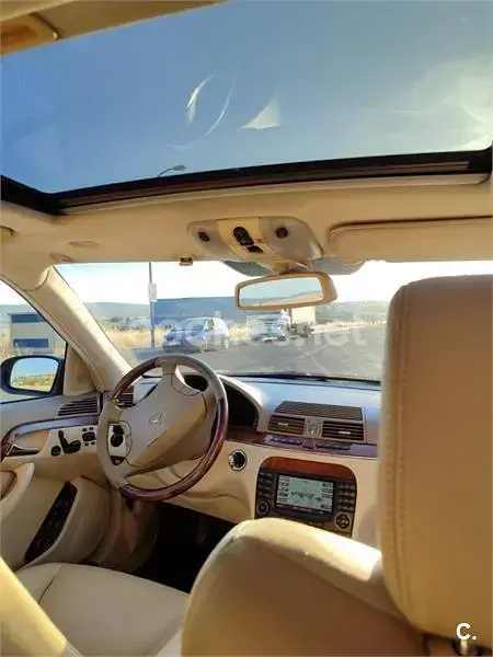 Usado Mercedes S320 197 CV (144 kW) 2003 Azul Berlina