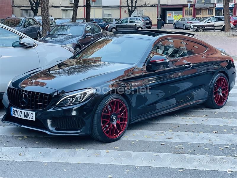 Usado Mercedes C43 AMG 367 CV (269 kW) 2017 Negro Coupe