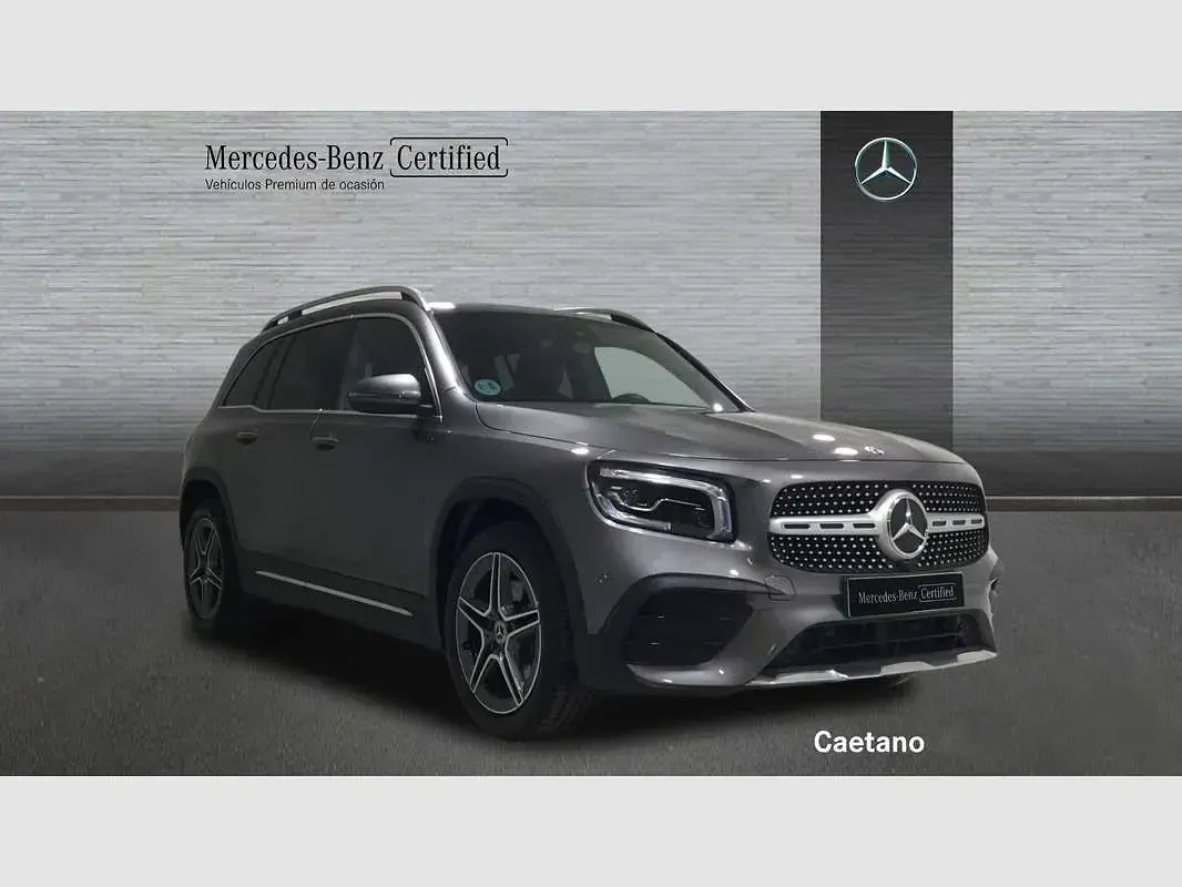 Usado Mercedes GLB200 163 CV (119 kW) 2022 Gris SUV