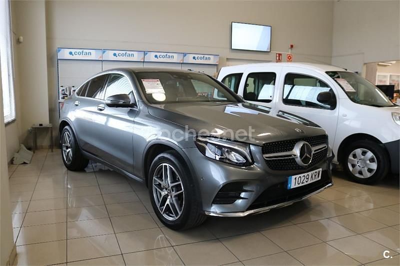 Gris / plata Usado 2018 Mercedes GLC250 Coupe | 33.500 € (Precio justo) - Imagen 1/4