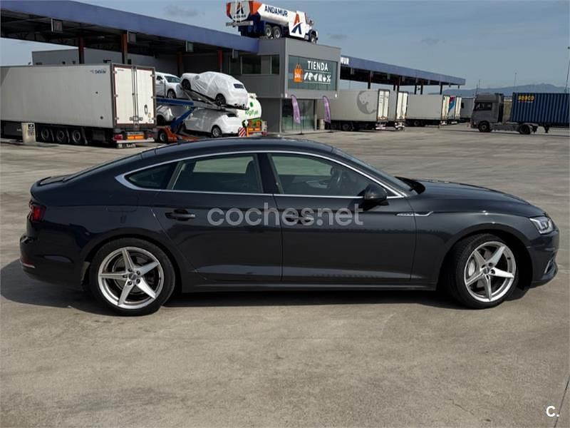 Usado Audi A5 Sportback Premium 190 CV (139 kW) 2019 Gris / plata Utilitario