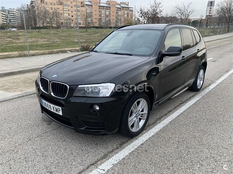 Käytetty BMW X3 177 HP (130 kW) 2012 Musta Katumaasturi