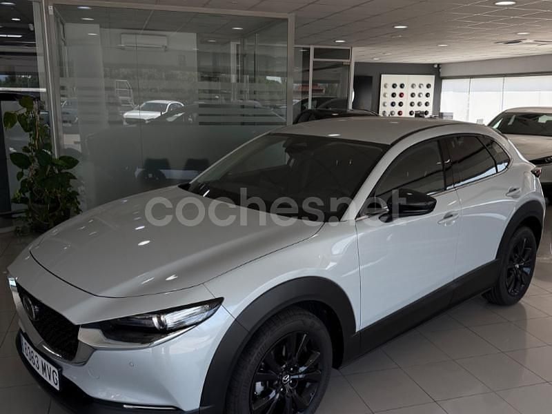 Gris / plata Usado 2024 Mazda CX-30 Homura-Line SUV | 27.990 € (Precio justo) - Imagen 1/4