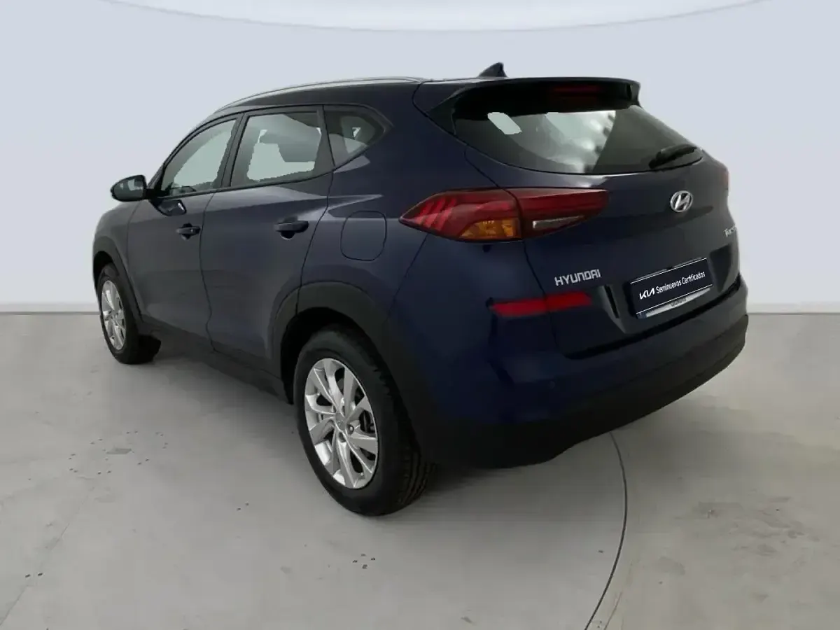 Usado Hyundai Tucson 132 CV (97 kW) 2019 Azul SUV