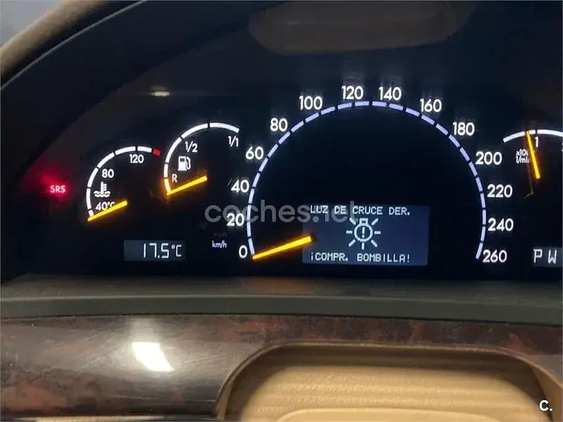 Usado Mercedes S400 250 CV (183 kW) 2001 Violeta / lila Berlina