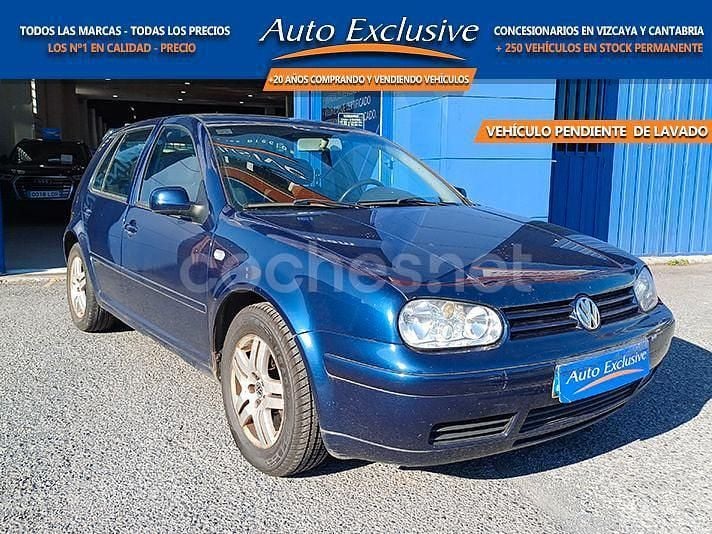 Azul Usado 2001 VW Golf IV Highline Berlina | 3240 € (Super precio) - Imagen 1/4