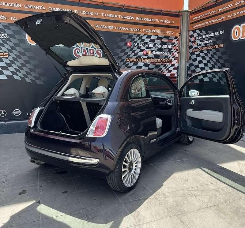 Burdeos Usado 2014 Fiat 500 Pop Utilitario | 7300 € (Precio justo) - Imagen 1/4