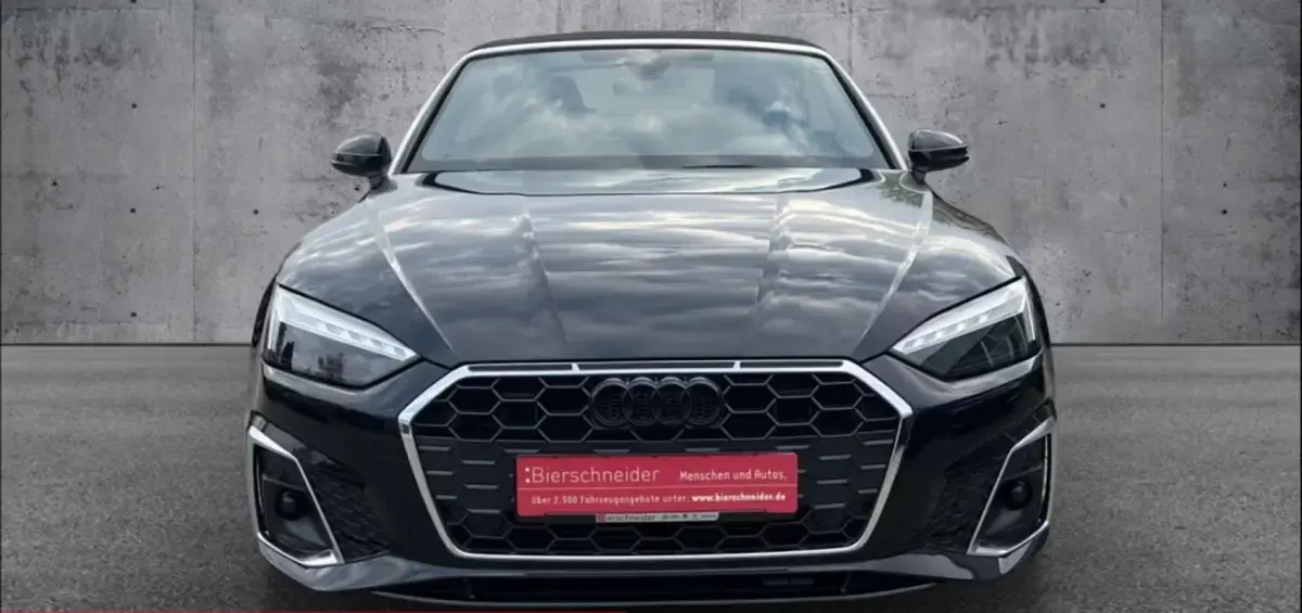 Usado Audi A5 Cabriolet 204 CV (150 kW) 2022 Negro Descapotable