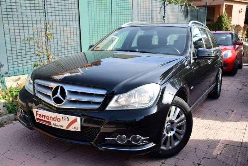 Negro Usado 2011 Mercedes C180 Elegance Familiar | 12.490 € (Precio justo) - Imagen 1/4
