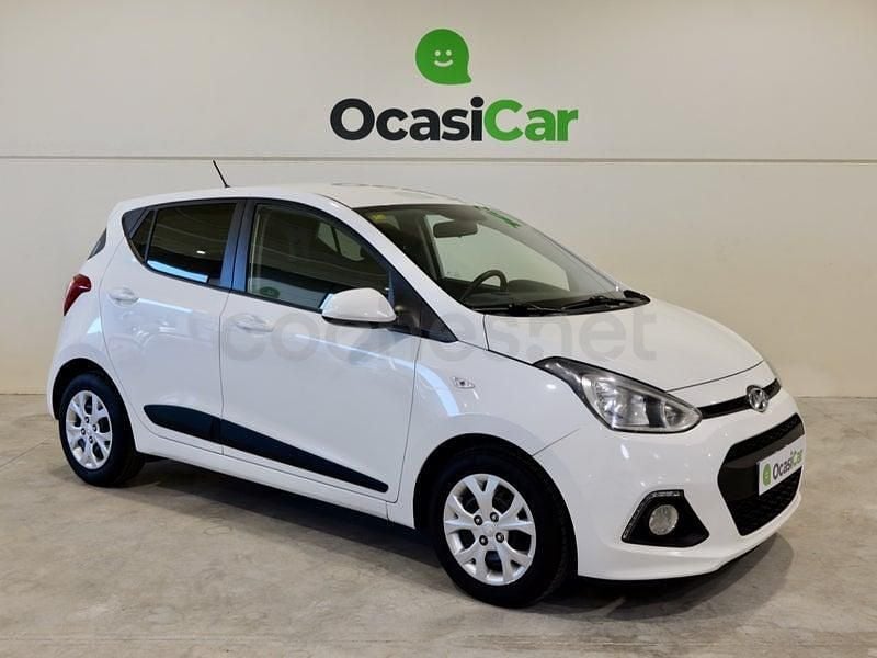 Usado Hyundai i10 GO! 66 CV (48 kW) 2016 Blanco Utilitario