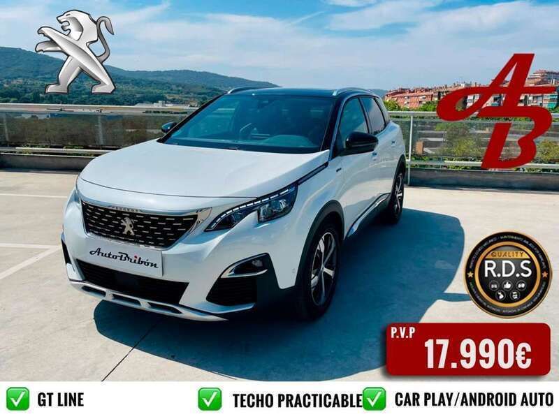 Blanco Usado 2019 Peugeot 3008 GT-line SUV | 17.990 € (Precio justo) - Imagen 1/4