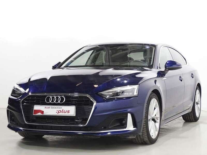 Azul Usado 2022 Audi A5 Sportback Advanced Berlina | 36.000 € (Precio justo) - Imagen 1/4