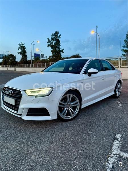 Blanco Usado 2018 Audi A3 S-Line Berlina | 17.500 € (Precio justo) - Imagen 1/4