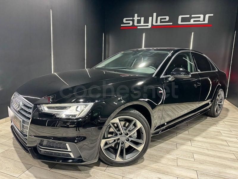 Usado Audi A4 S-Line 150 CV (110 kW) 2018 Negro Berlina