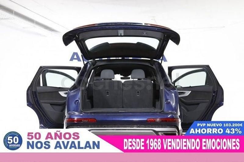 Usado Audi Q7 S-Line 286 CV (210 kW) 2021 Azul SUV