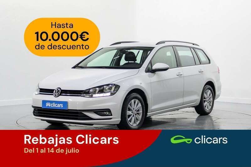 Blanco Usado 2018 VW Golf VII Familiar | 11.390 € (Buen precio) - Imagen 1/4