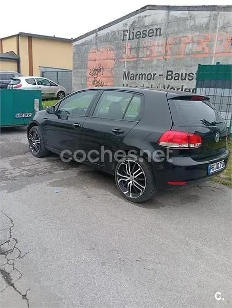 Usado VW Golf VI Advance 122 CV (89 kW) 2010 Negro Utilitario
