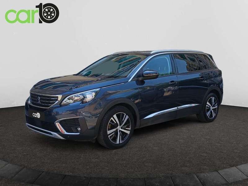Azul Usado 2019 Peugeot 5008 Allure Monovolumen | 14.490 € (Super precio) - Imagen 1/4