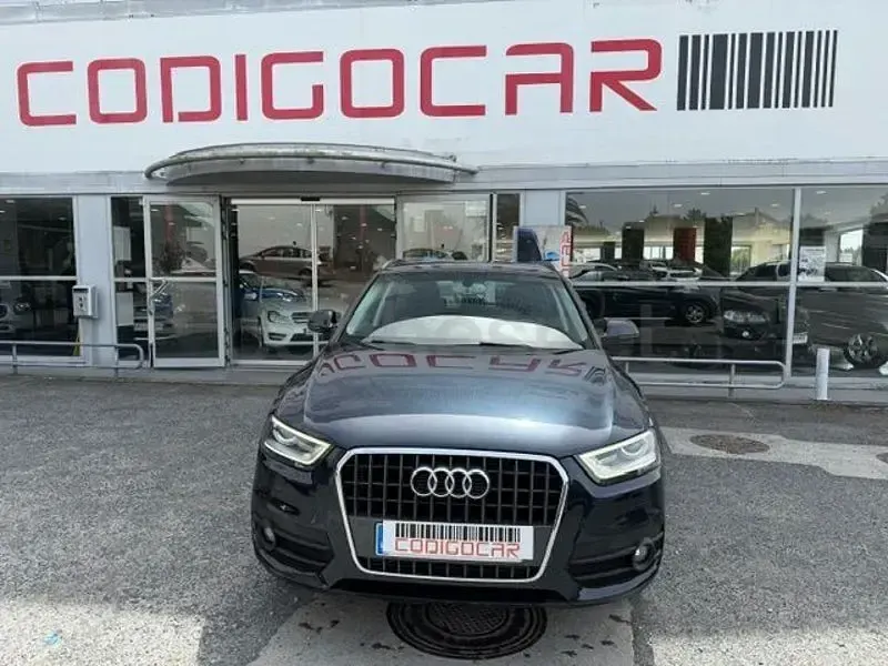 Usado Audi Q3 Ambition 140 CV (102 kW) 2014 Azul SUV