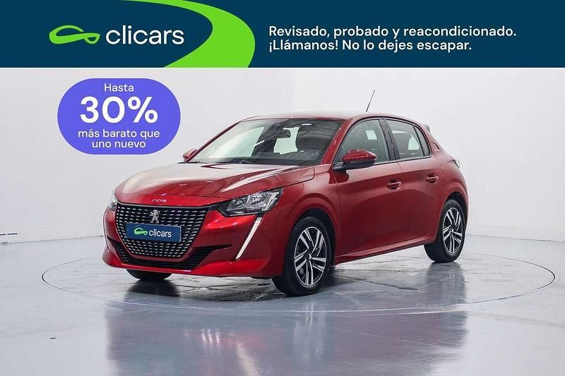 Usado Peugeot 208 Active 102 CV (75 kW) 2019 Rojo Utilitario