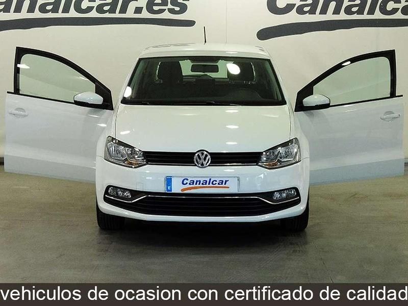 Usado VW Polo Advance 90 CV (66 kW) 2015 Blanco Utilitario