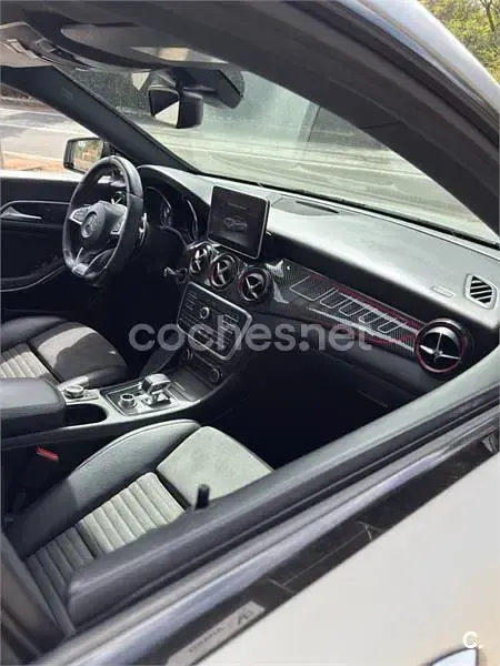 Usado Mercedes CLA45 AMG 381 CV (280 kW) 2016 Gris / plata Coupe