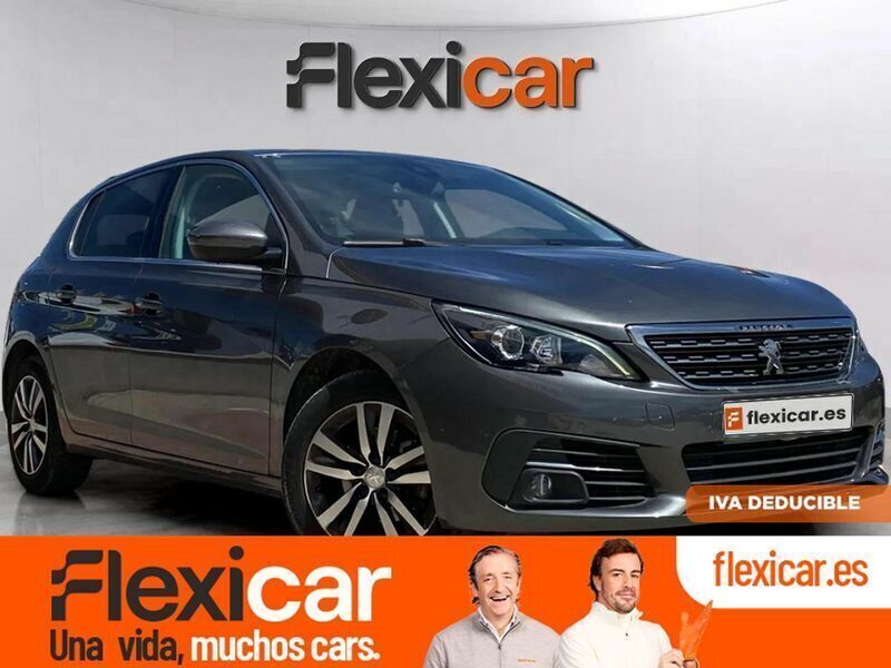 Gris Usado 2018 Peugeot 308 Allure Berlina | 9890 € (Super precio) - Imagen 1/4