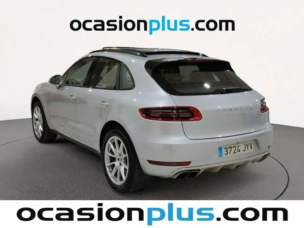 Usado Porsche Macan Turbo 400 CV (294 kW) 2017 Plateado SUV