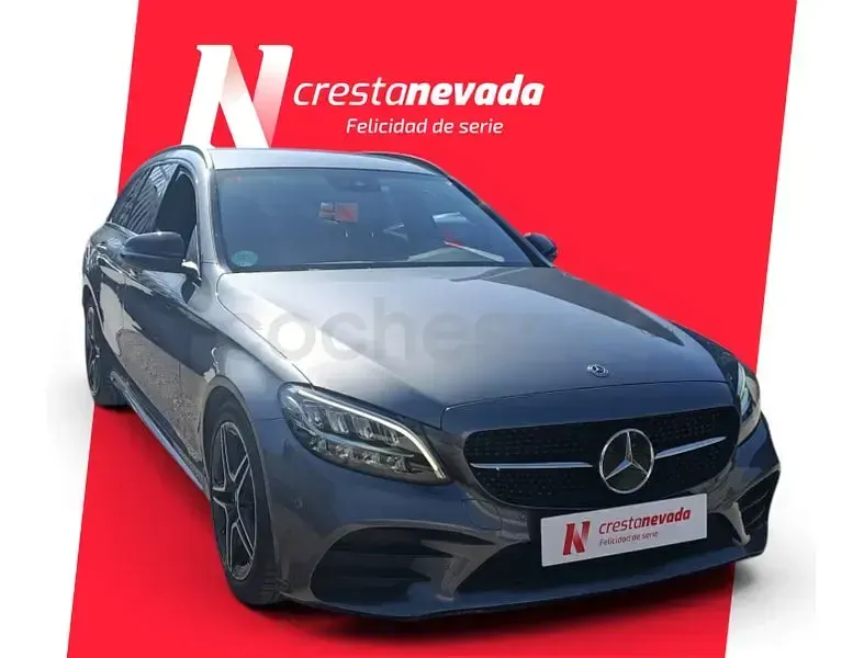 Usado Mercedes C220 194 CV (142 kW) 2021 Gris / plata Familiar