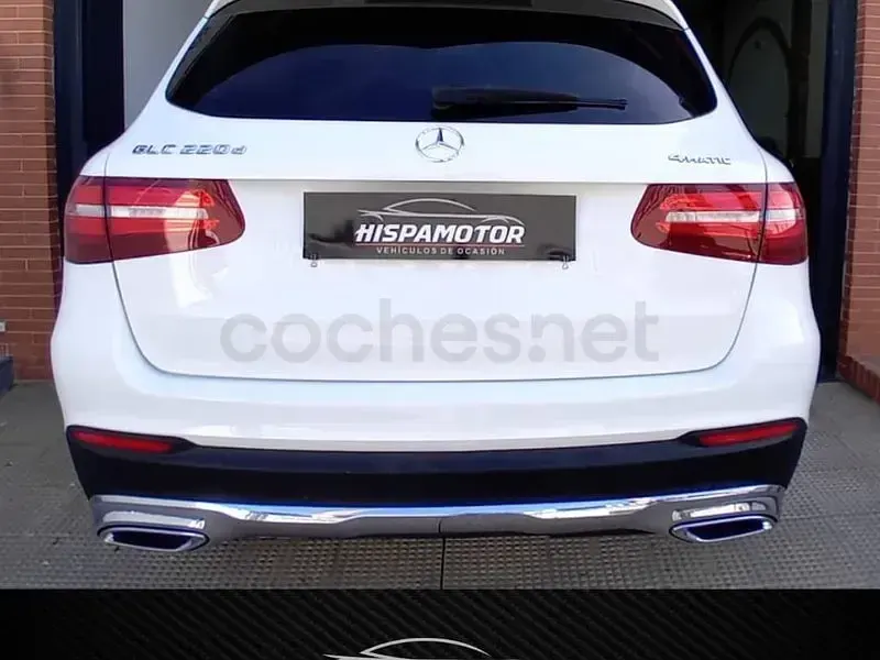 Usado Mercedes GLC220 194 CV (142 kW) 2019 Blanco SUV