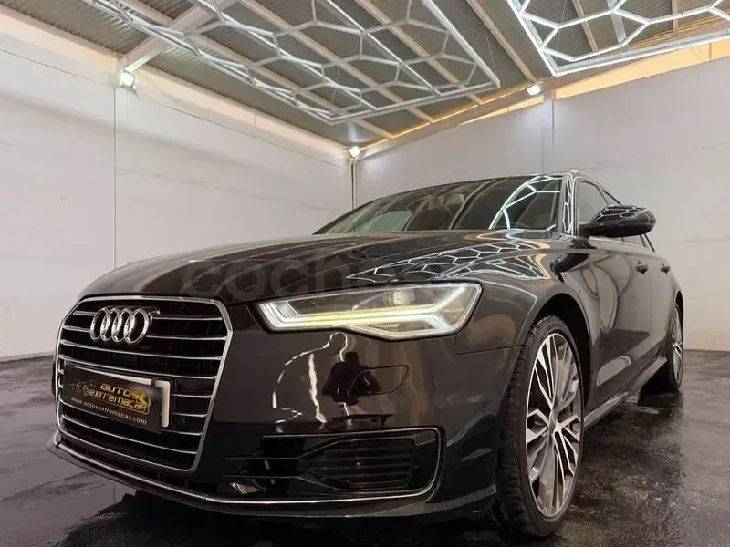 Usado Audi A6 Advanced 150 CV (110 kW) 2016 Negro Familiar