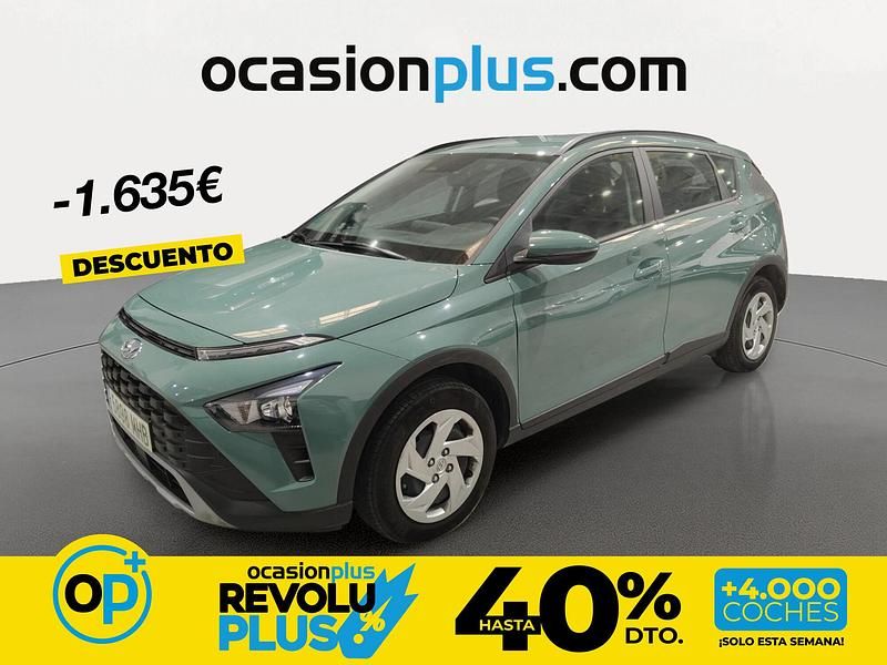 Usado Hyundai Bayon 84 CV (61 kW) 2023 Verde SUV