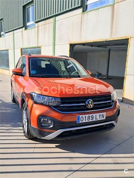 Usado VW T-Cross Advance 110 CV (80 kW) 2022 Naranja SUV
