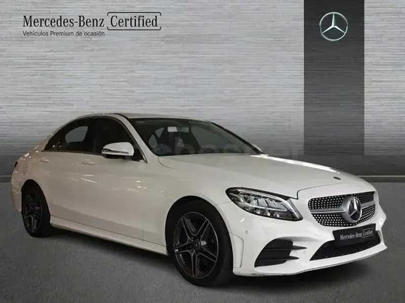 Usado Mercedes C200 160 CV (117 kW) 2019 Blanco Berlina