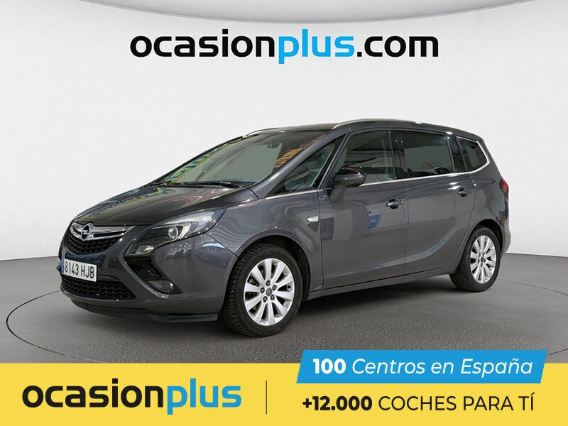 Gris Usado 2012 Opel Zafira Selective Monovolumen | 7950 € (Precio justo) - Imagen 1/4